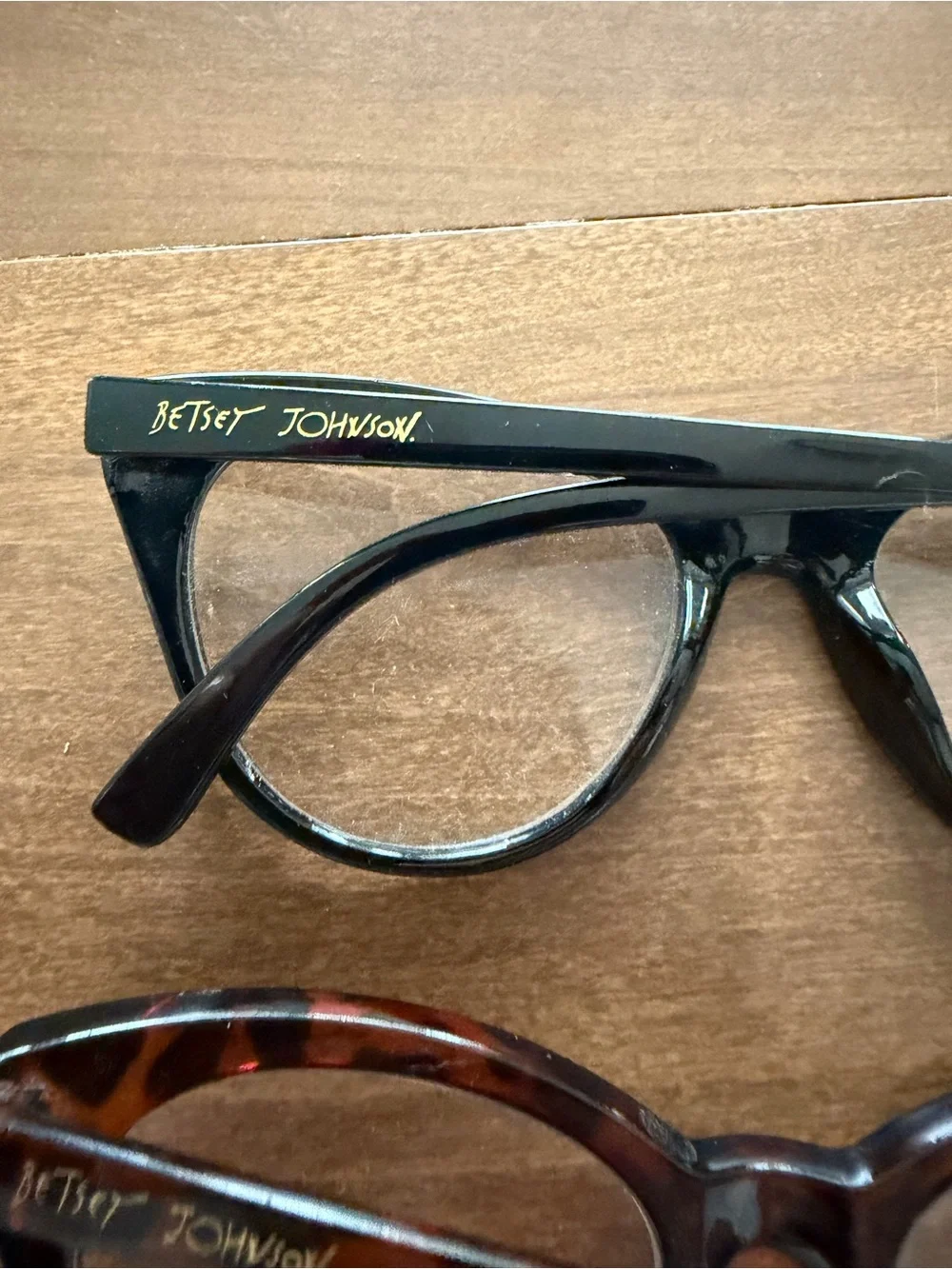 Two Pairs Betsey Johnson Reading Glasses Frames
